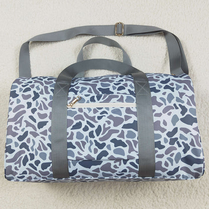 Young Adult Bags Grey Camo Tree Branches Gym Bags BA0262 8.9