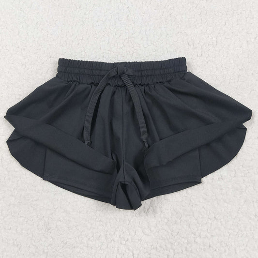 Baby Girls Shorts Black Yoga Skort Shorts Bottoms SS0551 5.22
