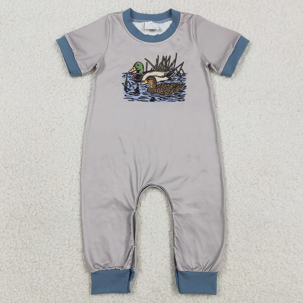 Baby Boys Rompers Ducks Hunting Footie Rompers SR3682 1.2