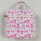 Baby Girls Lunch Boxes Pink Bows Lunch Dinner Picnic Box Bags BA0284 9.2