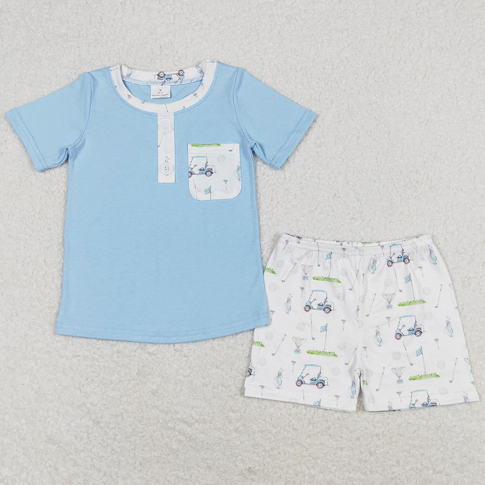 Baby Girls Clothes Golf Summer Sibling Clothes Boys Sets Baby Rompers GSSO0659