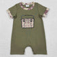 Baby Girls Clothes Embroidery Pink Camo Boxes Hunting Ruffle Rompers SR3762 1.12