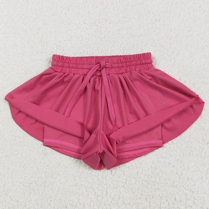 Baby Girls Shorts Hot Pink Skort Shorts Bottoms SS0545 5.16