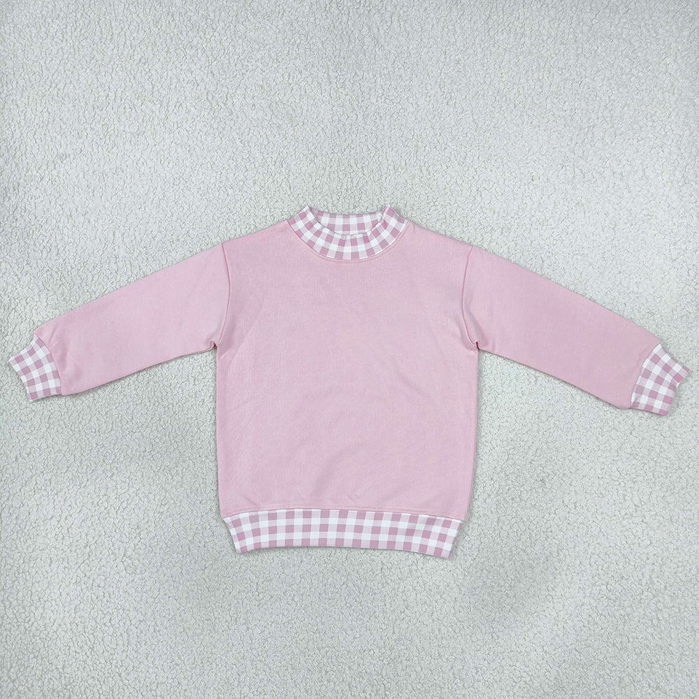 Baby Girls Pink Long Sleeve Sweater Fall T-shirts Top GT1798