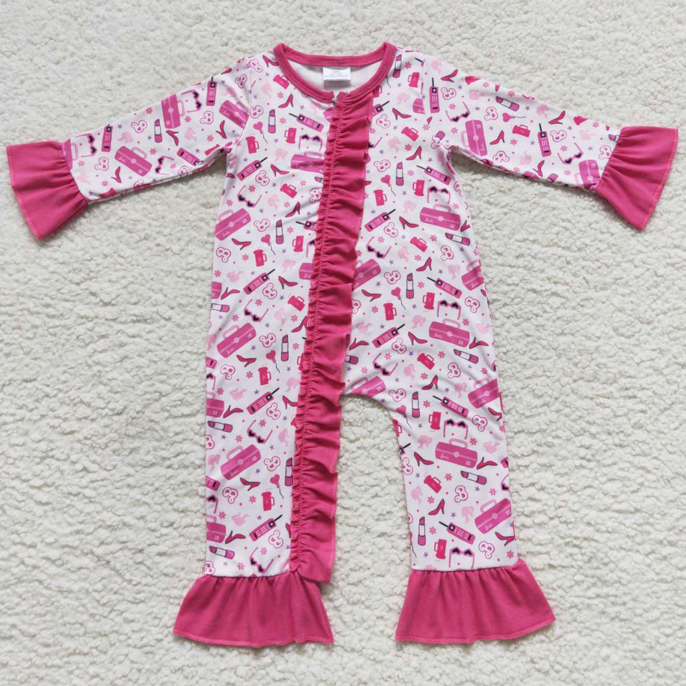 Boutique Infant Baby Girls Rompers  LR0600