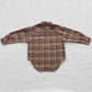 Baby Boys Clothes Plaid Long Sleeve Shirts Clothes Tops BT0241