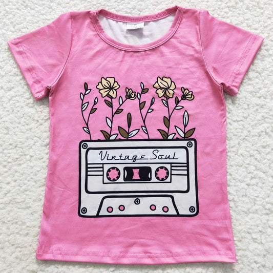 Pink Boutique Girls T-shirt Short Sleeve Clothes Top GT0226