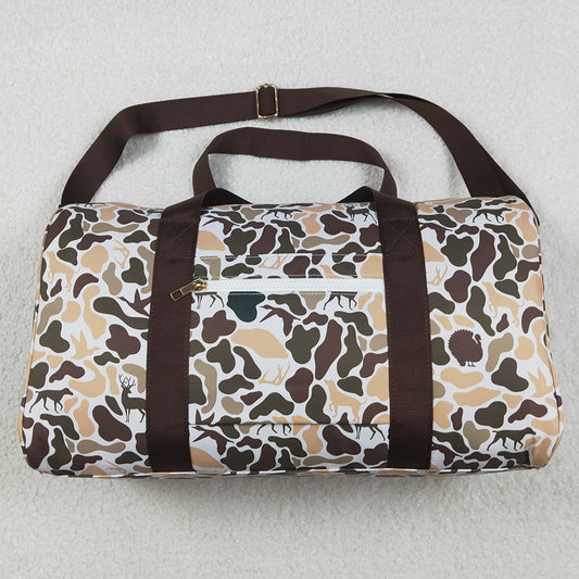 Kids Children Adult Bags Women Camouflage Deers Hunting Duffle Gym Bags BA0287 11.7