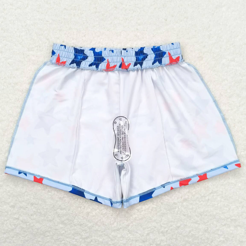 Baby Boys Trunks Summer Blue Stars Trunks Swimsuits Swimwear S0231