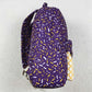 Baby Kids Backpacks Purple Sprinkles Team Zipper School Back Bags BA0327 11.6