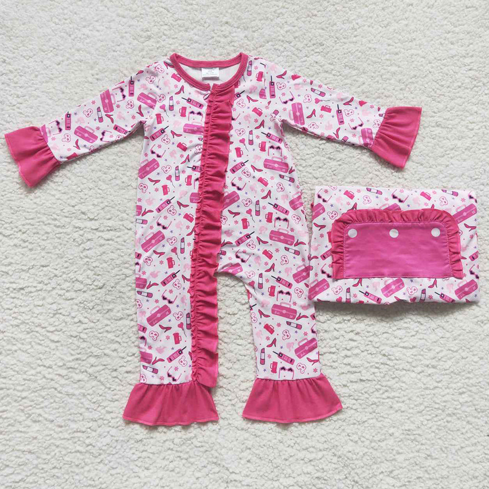 Boutique Infant Baby Girls Rompers  LR0600