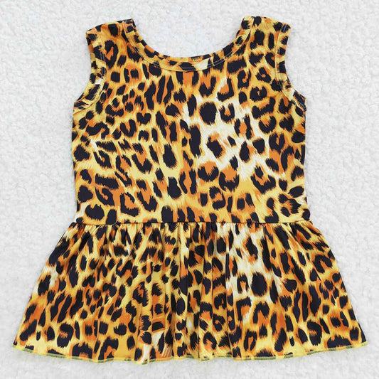 Boutique Girls Leopard Clothes Top GT0205