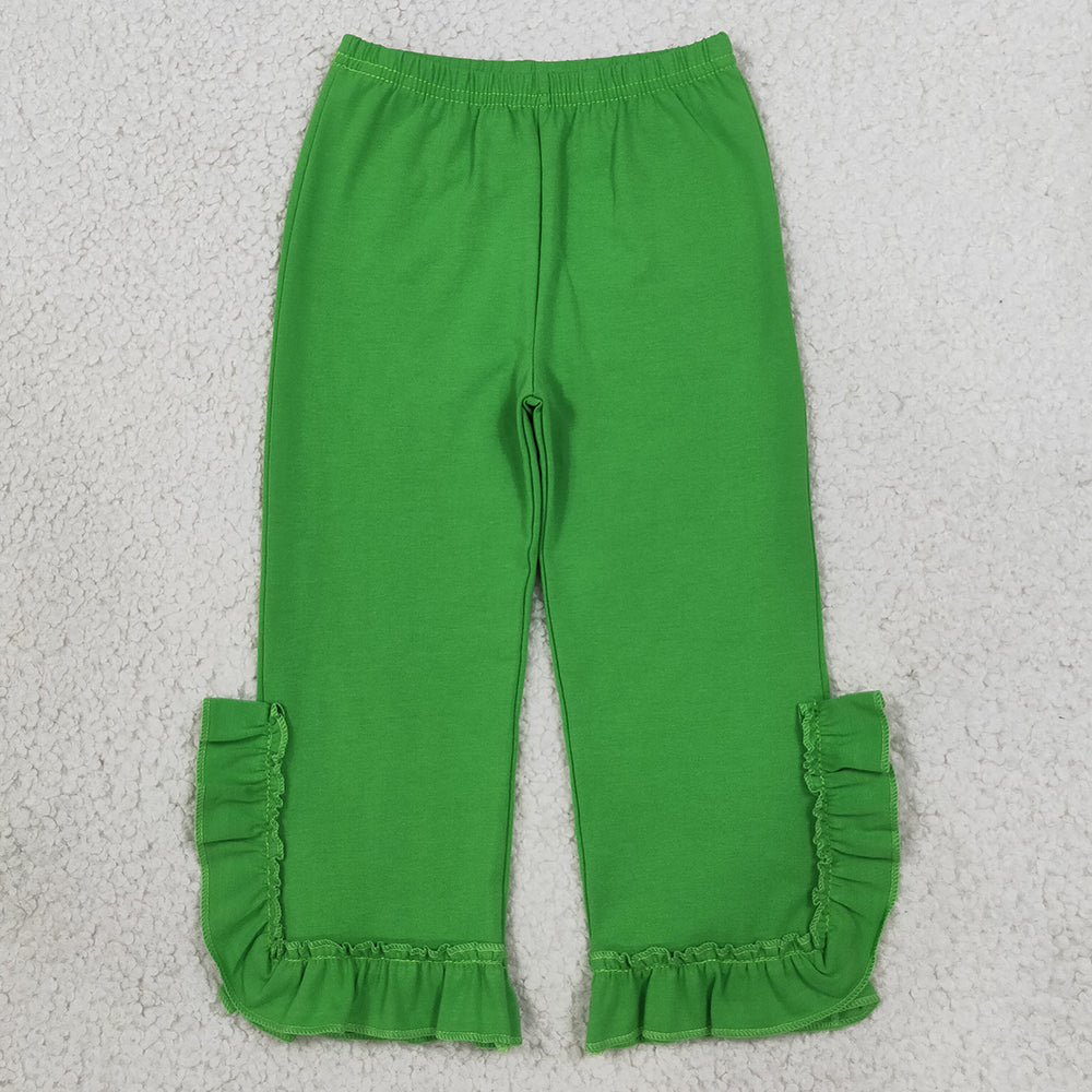Baby Girls Pants Green Ruffle Pants Bottom P1165