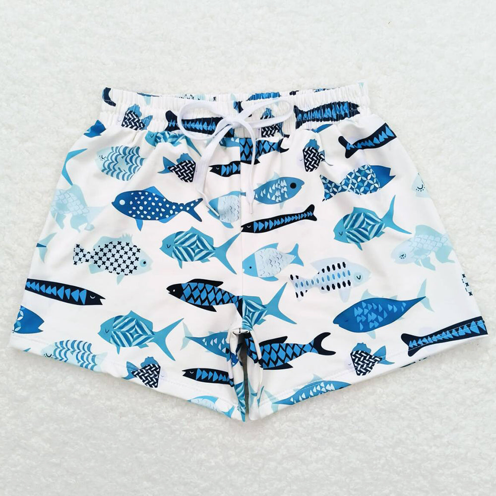 Baby Boys Trunks Fish Summer Trunks Swimsuits Swimwear S0399