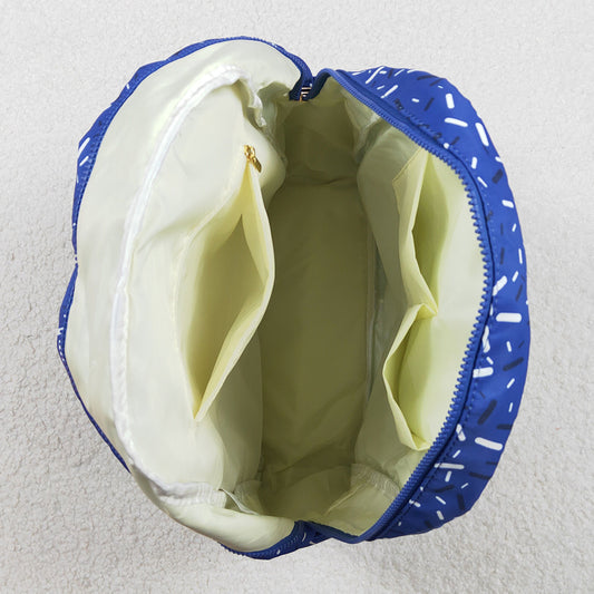 Baby Kids Backpacks Hot Blue Drip Sprinkles Team Zipper School Back Bags BA0340 11.22