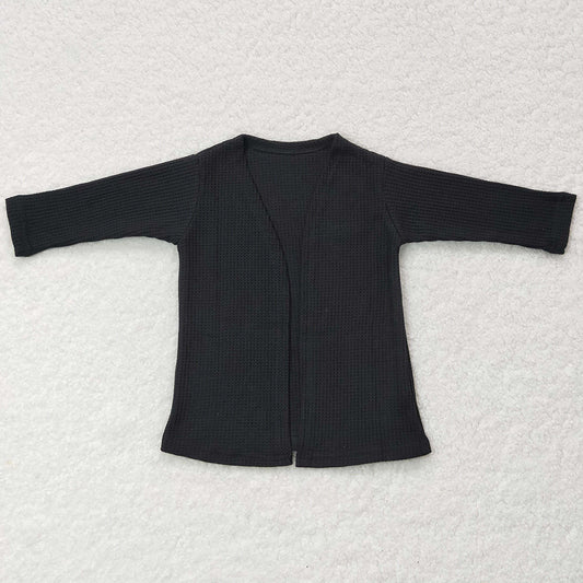 Baby Girls Clothes Black Long Sleeve Cardigans GT0243