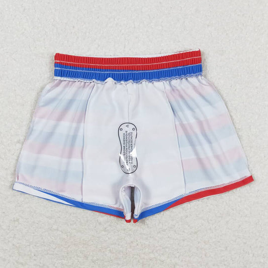 Baby Boys Trunks Summer Blue Stripes Trunks Swimsuits Swimwear S0233