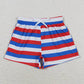 Baby Boys Trunks Summer Blue Stripes Trunks Swimsuits Swimwear S0233