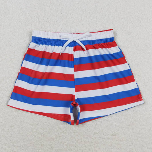 Baby Boys Trunks Summer Blue Stripes Trunks Swimsuits Swimwear S0233