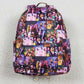 Baby Kids Bags Demon Hunter Zipper School Back Bags BA0386