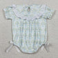 Baby Girls Rompers Smocked Bows Flowers Checked Ruffle Rompers SR3487