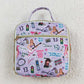 Baby Kids Lunch Boxes Dogs Purple Lunch Dinner Picnic Bags Boxes BA0229