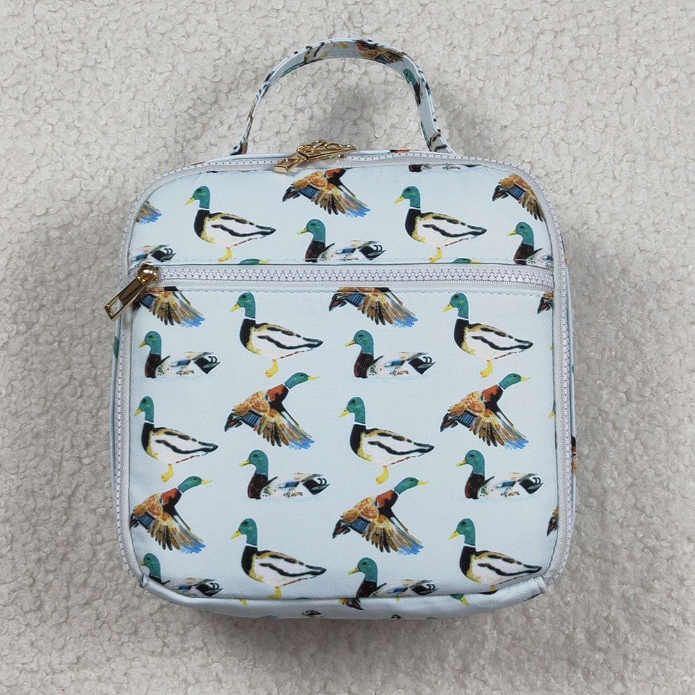 Baby Kids Bags Mallard Ducks Hunting Lunch Dinner Picnic Box Bag BA0276