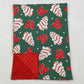 Baby Kids Children Blankets Christmas Tree Cake Bows Minky Blankets BL0172 10.14