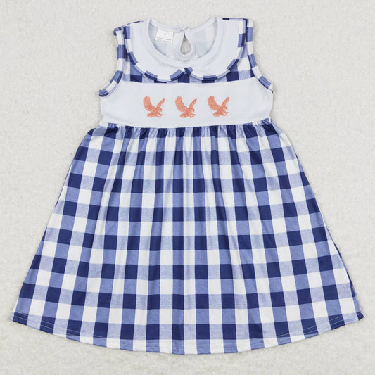 New Kids Baby Girls Dress Summer Sleeveless Knee Length Dresses GSD0802