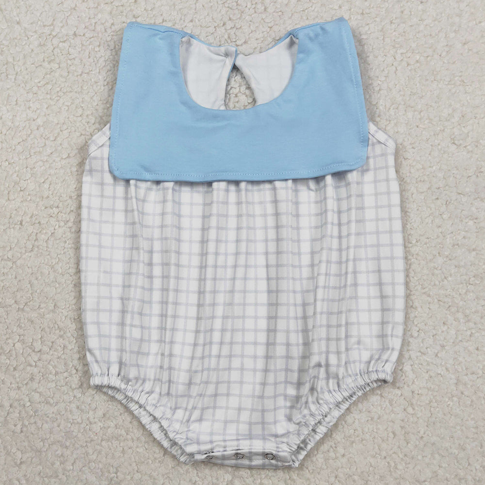 Boys short sleeve rompers