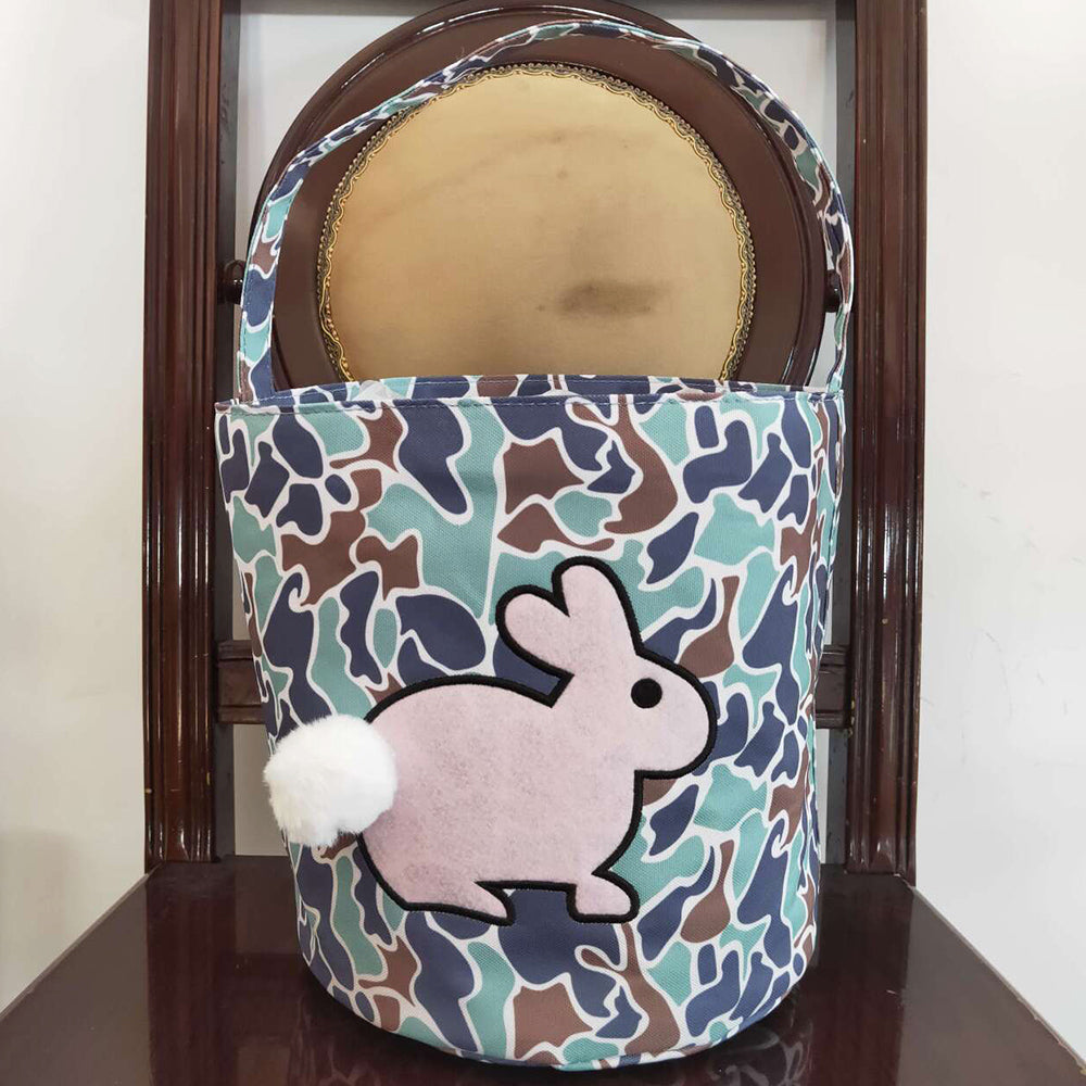 Baby Kids Bags Easter Camo Rabbit Basket Bags BA0157