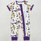 Baby Infant Boys Rompers Mardi Gras Bird Zip Rompers SR2394