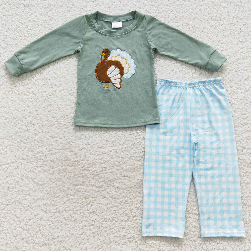 Thanksgiving Boys Clothing Fall Outfits BLP0214