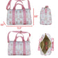 Baby Kids Girls Pink Heart Bow Small Duffel Bag BA0301 4.29
