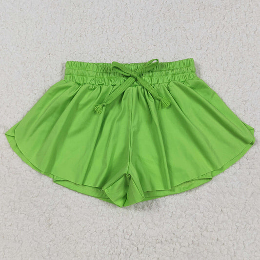 Baby Girls Shorts Green Yoga Shorts Bottoms SS0548 5.26