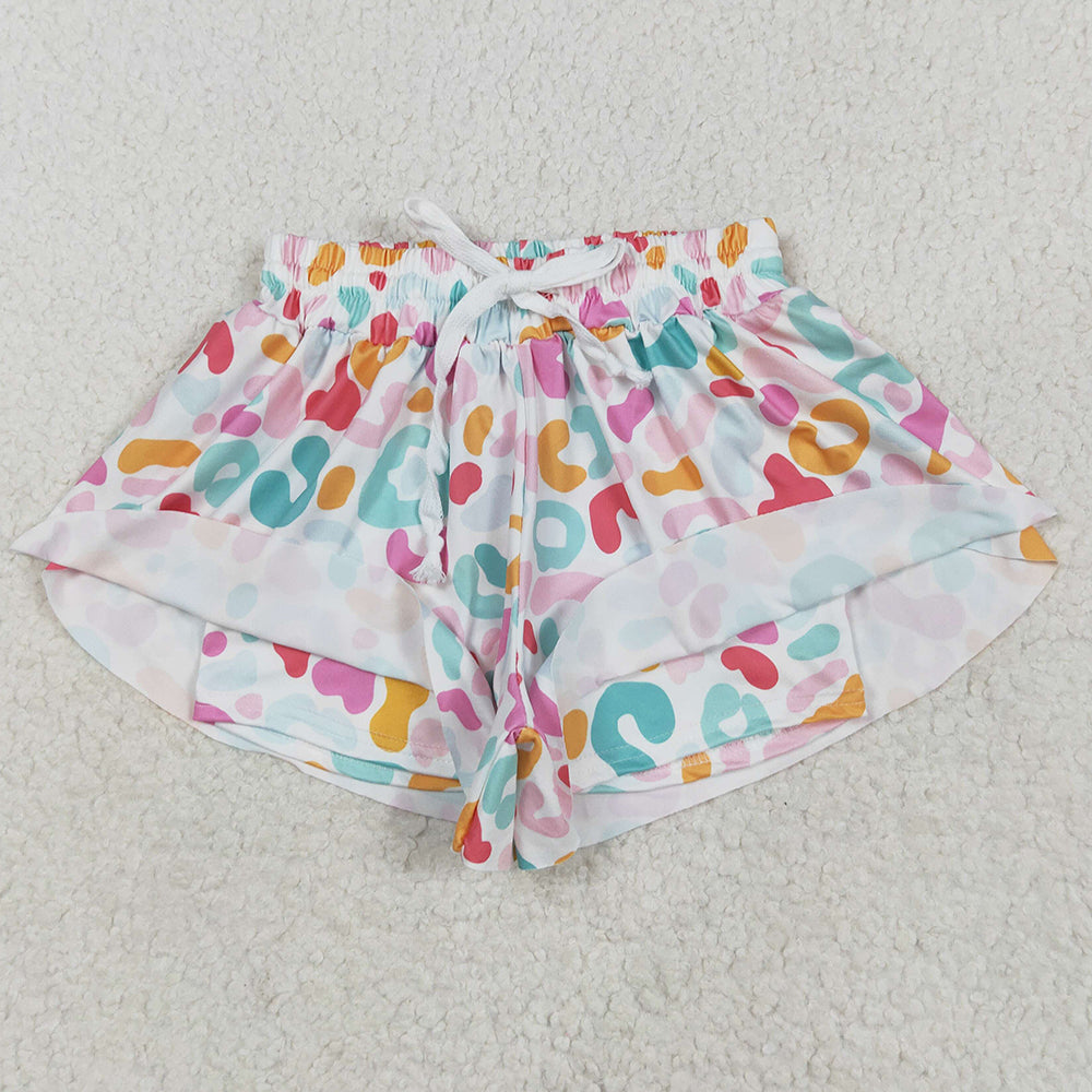 Baby Girls Shorts Pink Blue Leopard Summer Shorts Bottoms SS0592 5.21