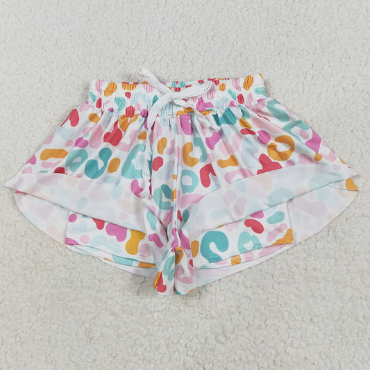 Baby Girls Shorts Pink Blue Leopard Summer Shorts Bottoms SS0592 5.21