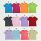 Sibling Baby Girls Short Sleeve Colorful Yoga Active T-shirts Tops