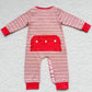 Christmas Baby Rompers Embroidery Boutique Sibling Boys Rompers LR0442 LR0441