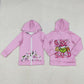 Baby Girls Clothes Grin Lights Pockets Zipper Christmas Hoodies Jackets Top GT1142 11.1
