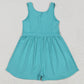 Baby Girls Jumpsuits Aqua Sleeveless Yoga Jumpsuits SR3023 5.27