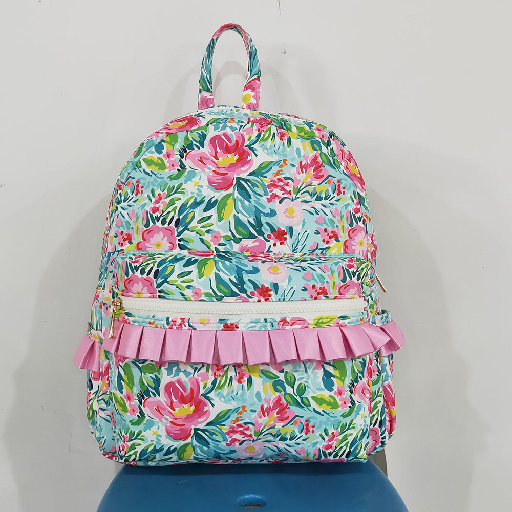 Boutique Children Kids Girls Backpack Flower Bags BA0176