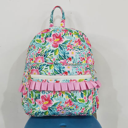 Boutique Children Kids Girls Backpack Flower Bags BA0176