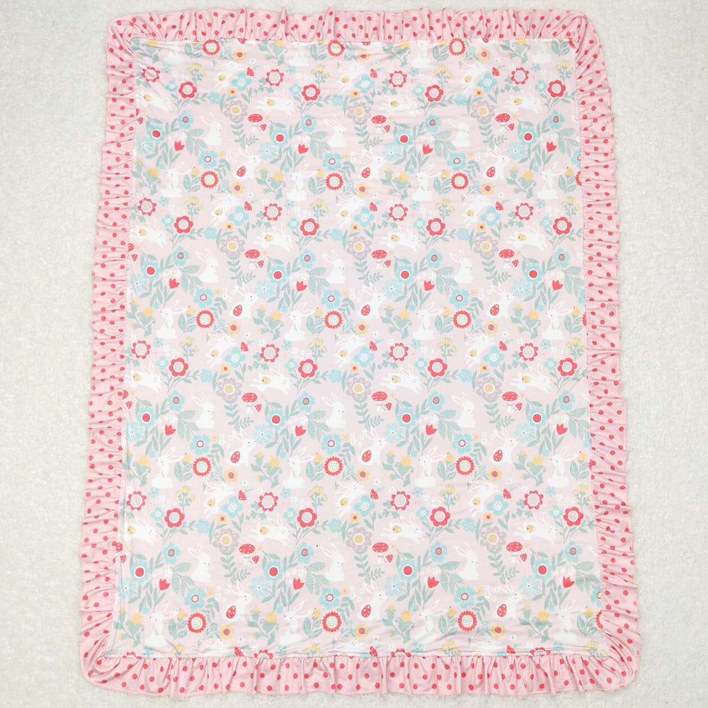 Baby Girls Blankets Easter Rabbit Blankets BL0082