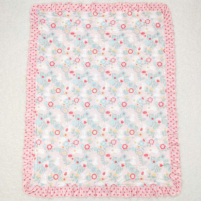 Baby Girls Blankets Easter Rabbit Blankets BL0082