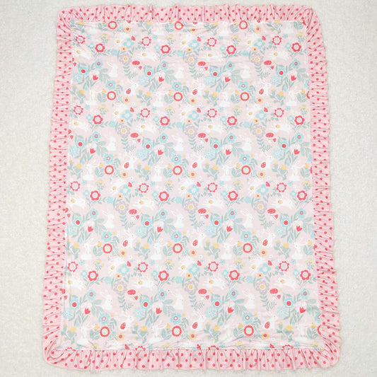 Baby Girls Blankets Easter Rabbit Blankets BL0082