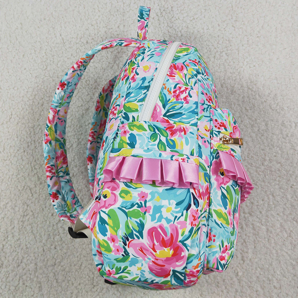 Boutique Children Kids Girls Backpack Flower Bags BA0176