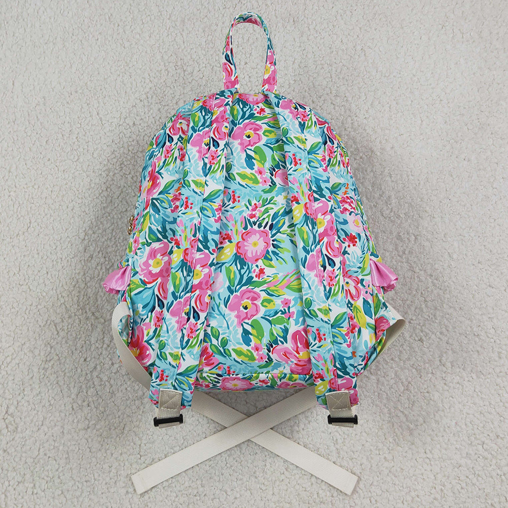 Boutique Children Kids Girls Backpack Flower Bags BA0176