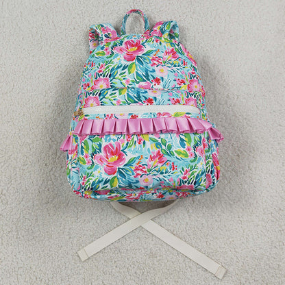 Boutique Children Kids Girls Backpack Flower Bags BA0176