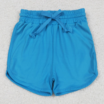 Sibling Baby Girls Sports Shorts Colorful Belt Yoga Shorts Bottoms 5.28